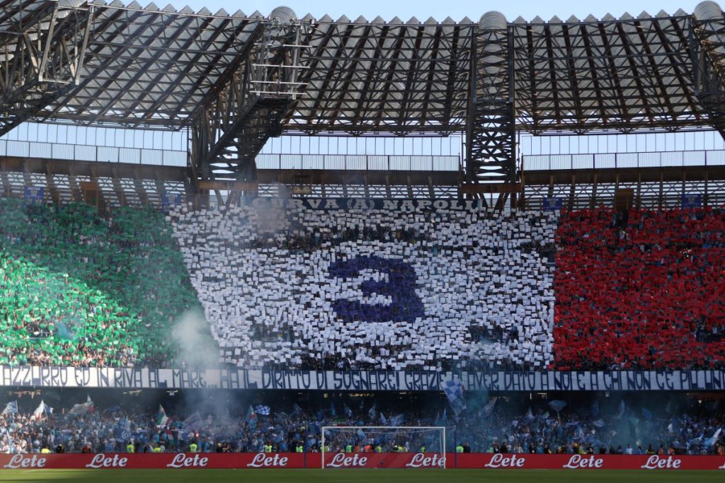 coreografia napoli fiorentina