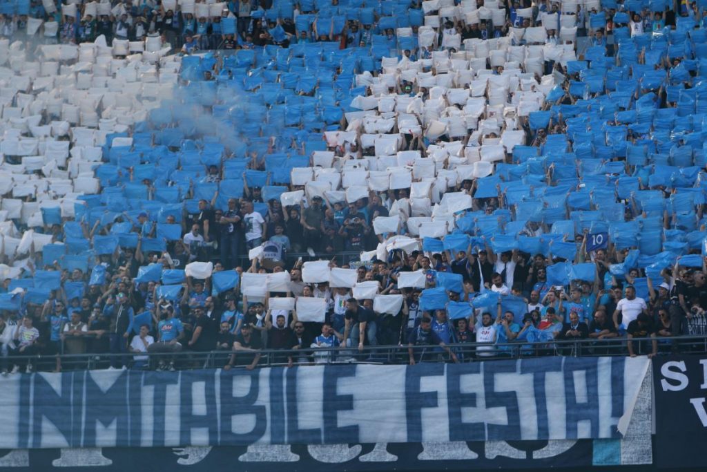 coreografia napoli fiorentina