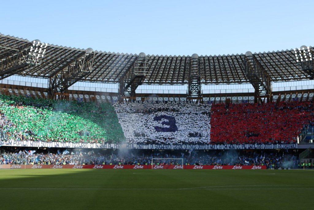 coreografia napoli fiorentina