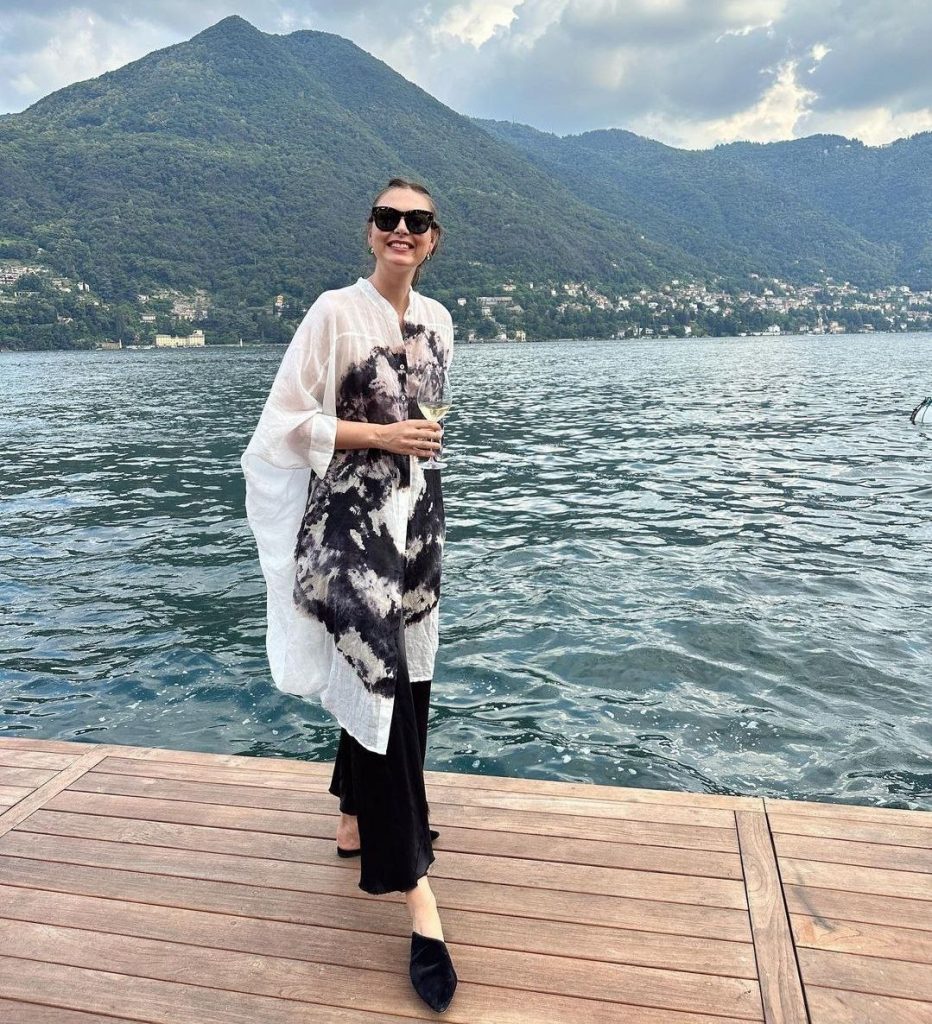 Maria Sharapova vacanze in Italia