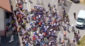 Tour de France caduta telefono