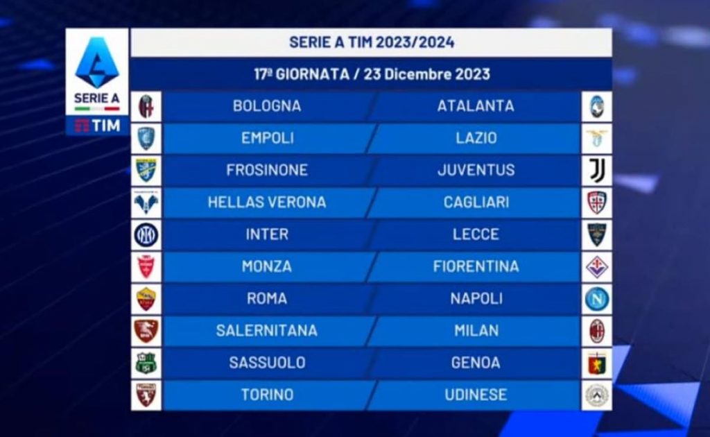 Calendario Serie A