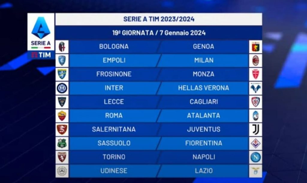 Calendario Serie A