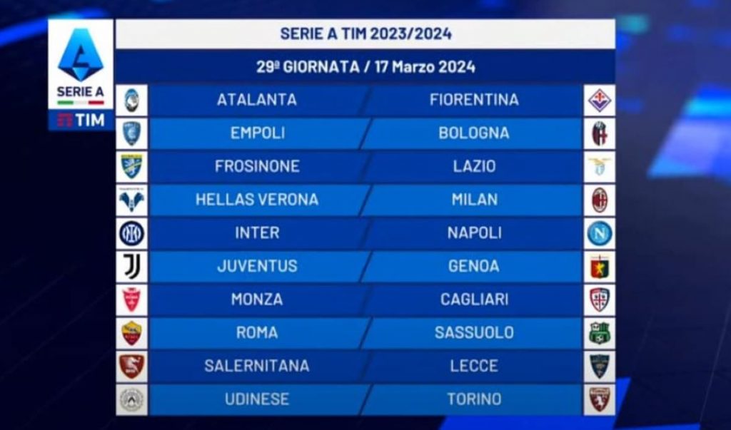 Calendario Serie A