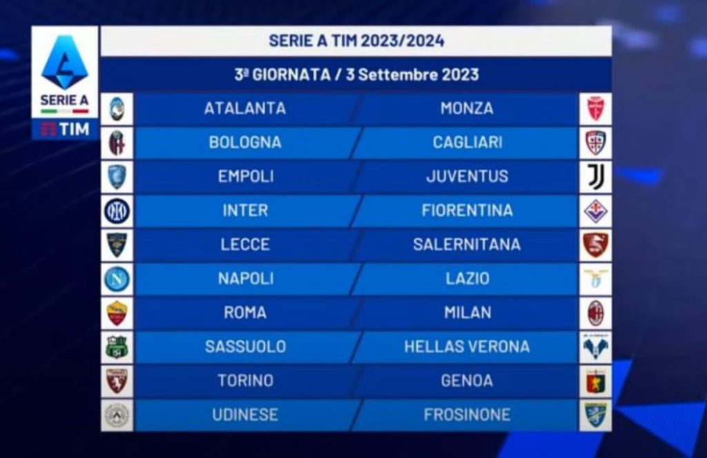 Calendario Serie A