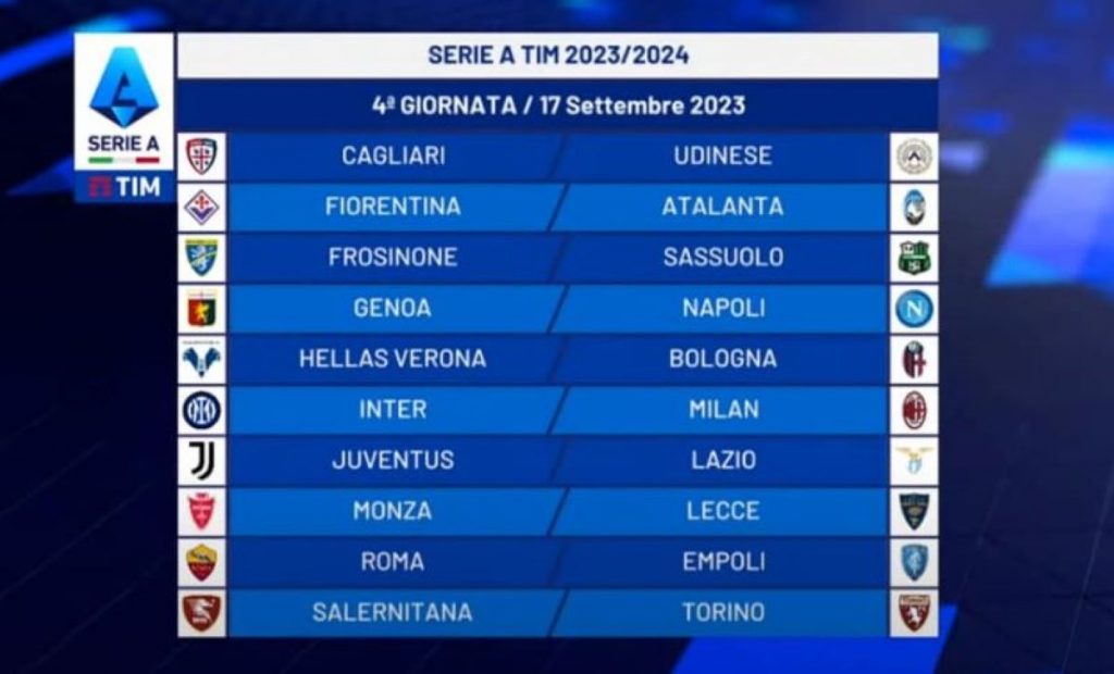 Calendario Serie A