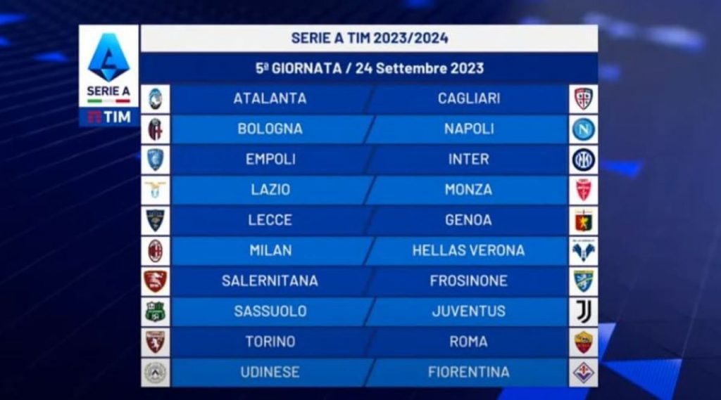 Calendario Serie A