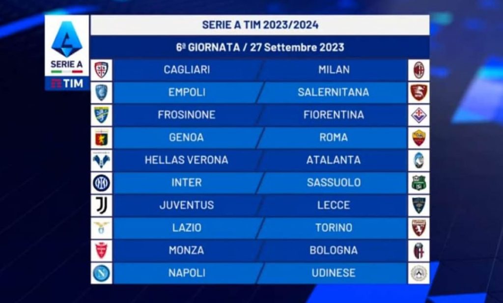 Calendario Serie A