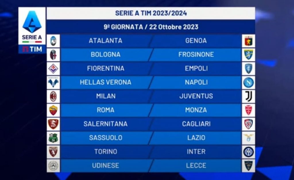 Calendario Serie A