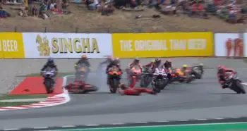 Incidente Pecco Bagnaia MotoGP GP Catalogna