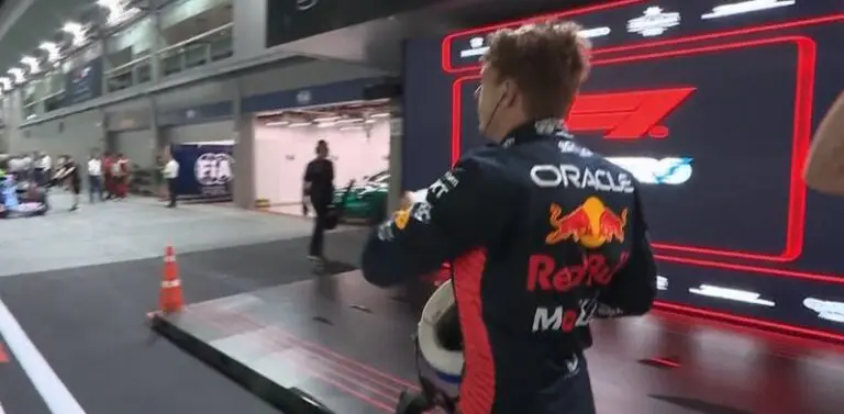 Max Verstappen team radio Red Bull Qualifiche GP Singapore
