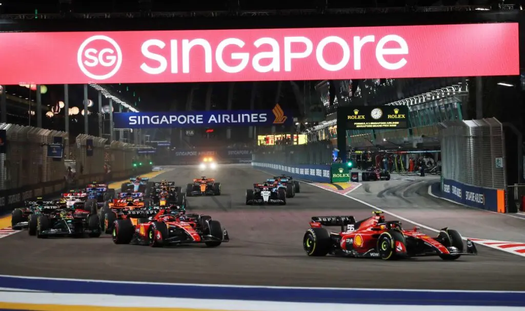 Sainz Singapore