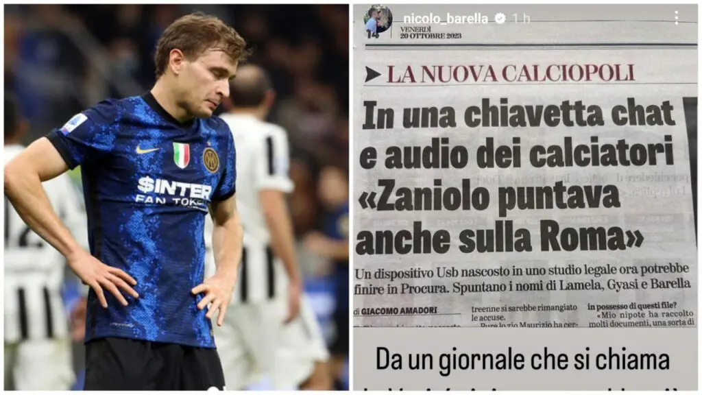 Nicolò Barella risposta accuse caso scommesse