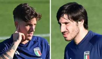 Zaniolo e Tonali Italia