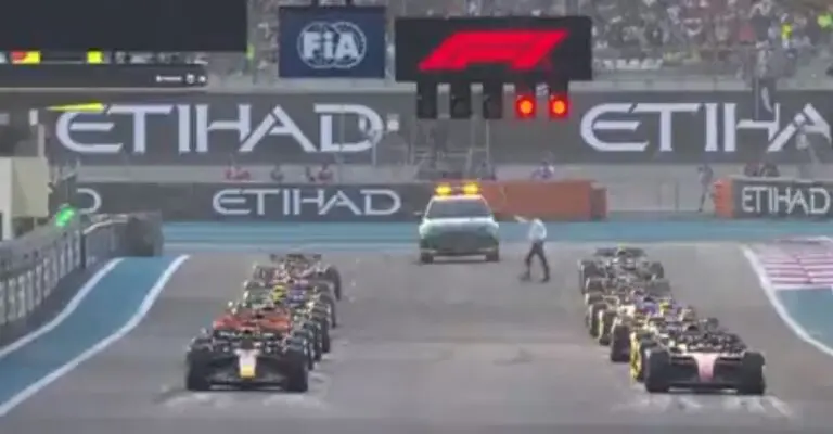 Formula 1 Partenza GP Abu Dhabi