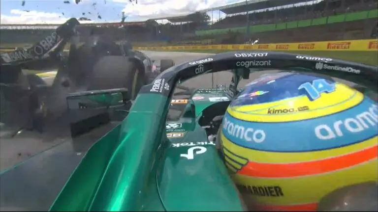 Incidente Ocon-Alonso Qualifiche Gara Sprint GP Brasile