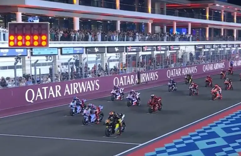 partenza MotoGP Qatar
