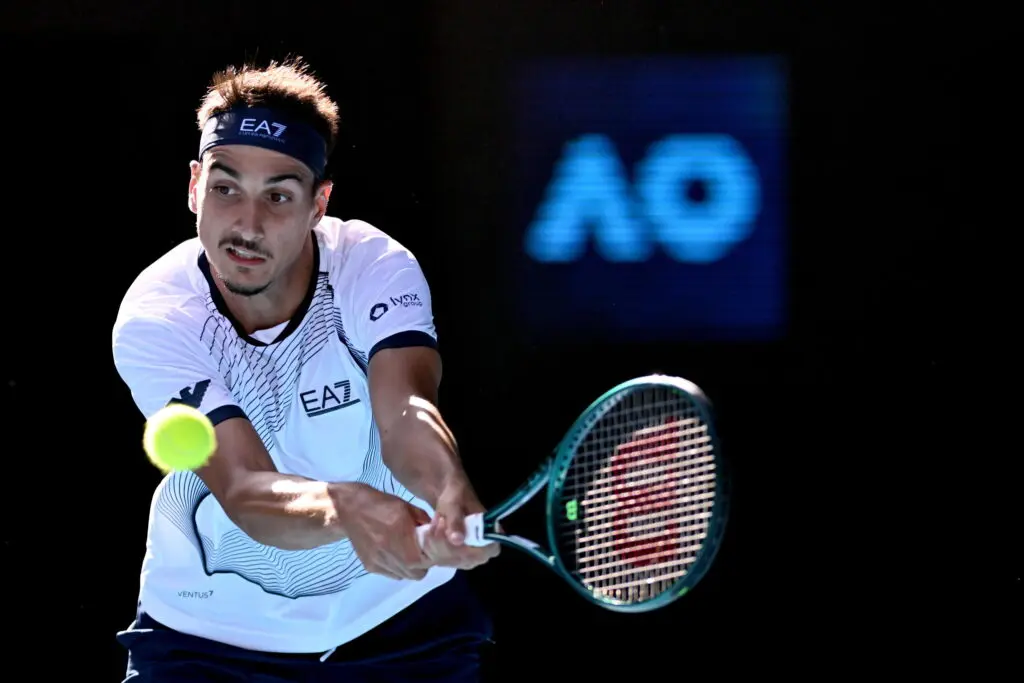 Lorenzo Sonego Australian Open