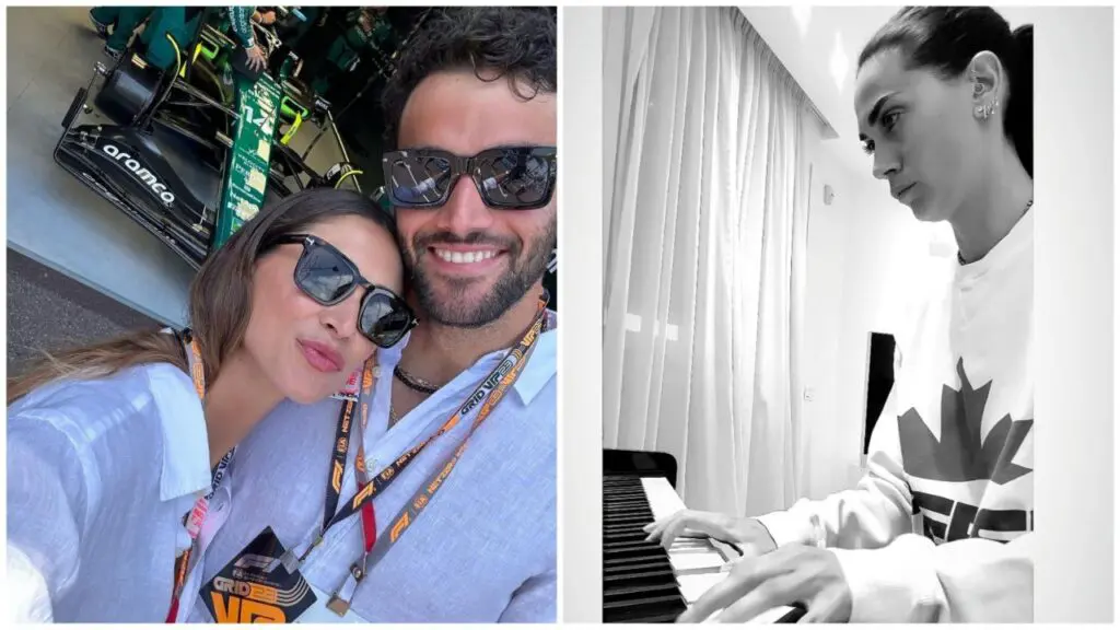 Melissa Satta e Matteo Berrettini