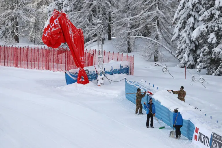 Sci alpino cancellato SuperG Val di Fassa