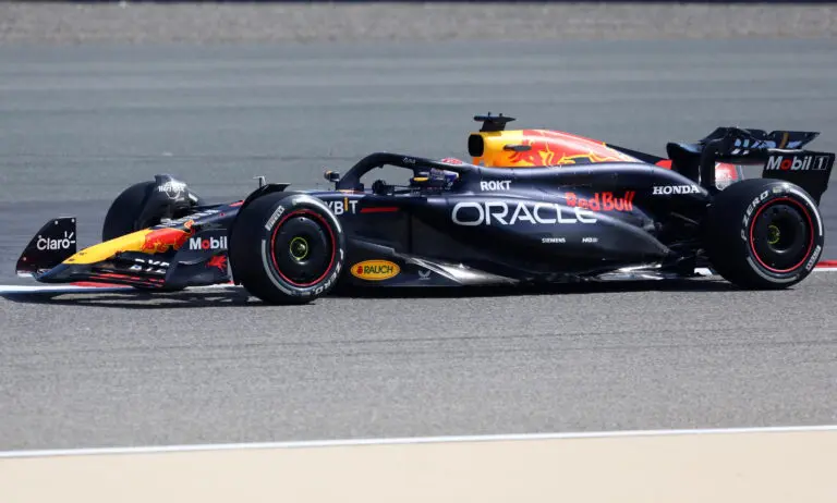 Verstappen Test Bahrain Formula 1