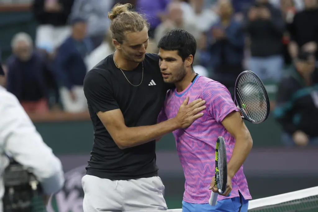 Alcaraz Zverev Indian Wells