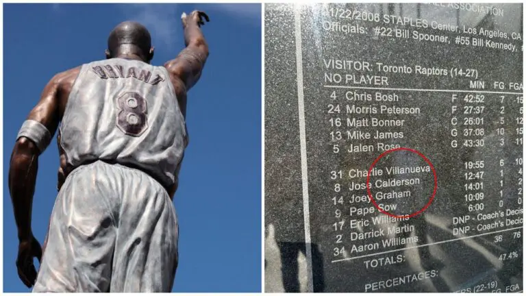 Errori statua Kobe Bryant