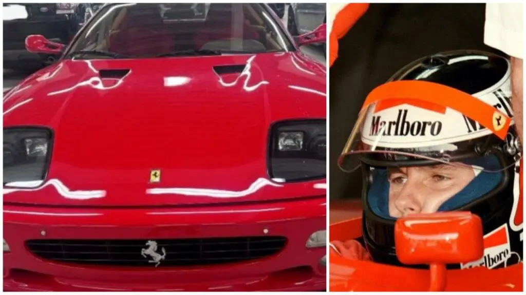 Gerhard Berger Ferrari Testa Rossa