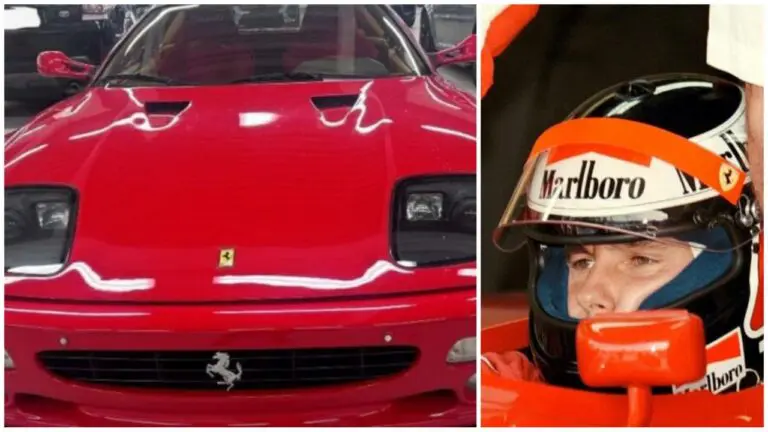 Gerhard Berger Ferrari Testa Rossa