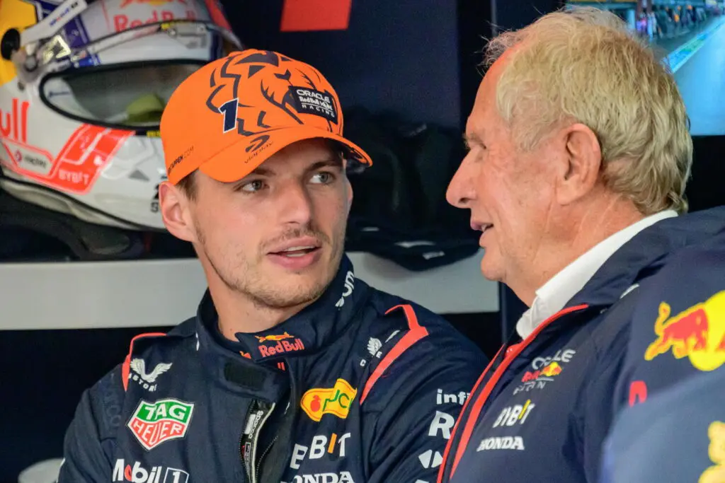 Max Verstappen ed Helmut Marko