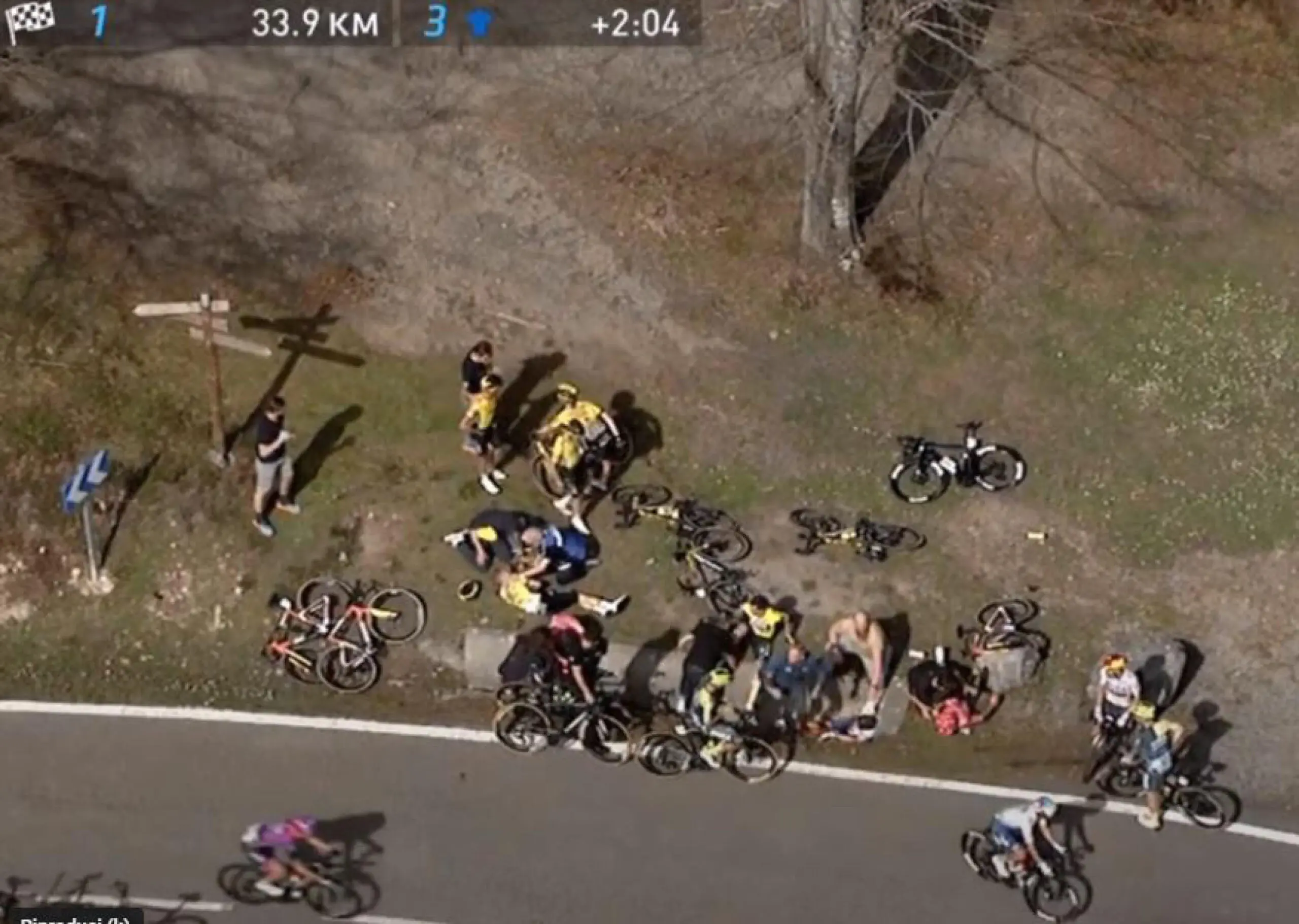 Caduta Giro Dei Paesi Baschi: Brutte Notizie Per Evenepoel E Jay Vine