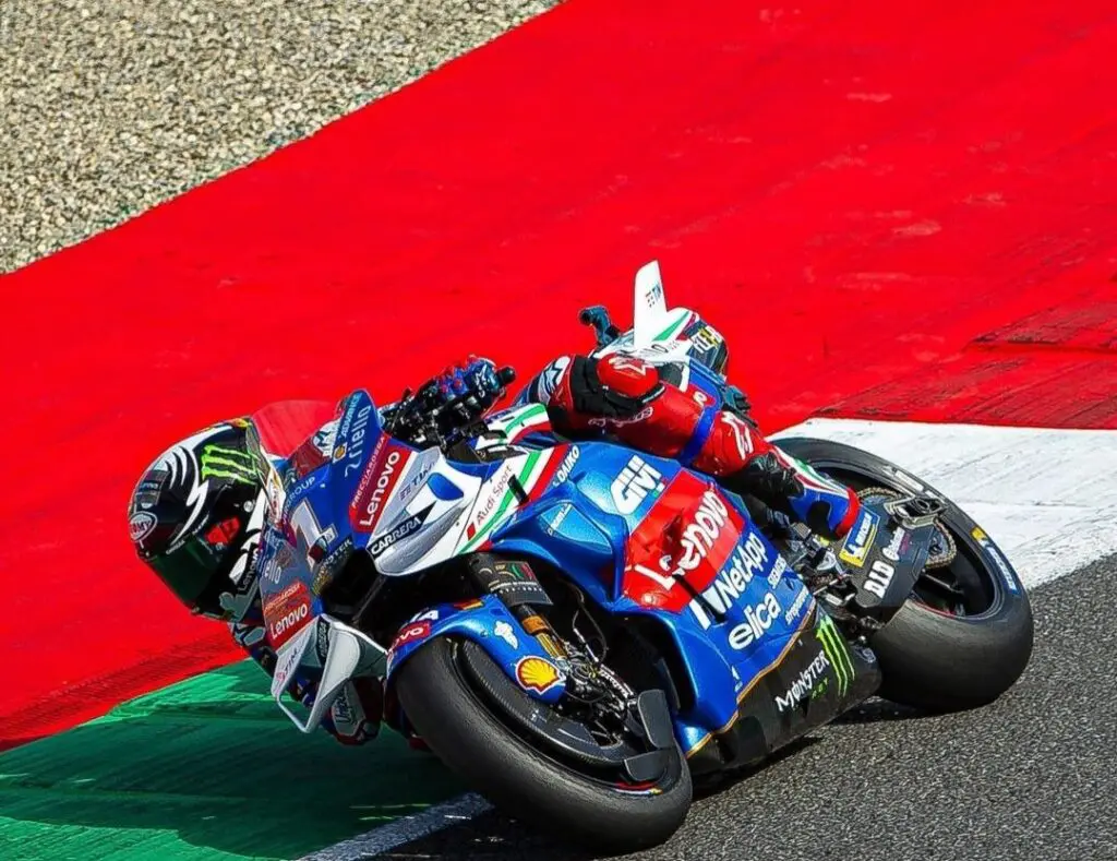 Pecco Bagnaia GP D'Italia Ducati azzurra