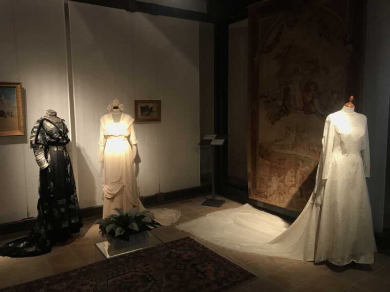 “Fiori d’arancio”, abiti da cerimonia dal 1800 in mostra nella Pinacoteca del Castello di Conversano