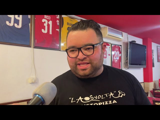 La pizza margherita di Big Luciano è “da Serie B”: boom di domicili allo stadio San Nicola