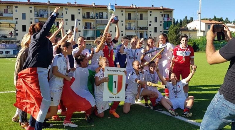 Calcio femminile, il titolo sportivo della Pink Bari alla Ternana: dopo 20 anni la sconfitta più grande