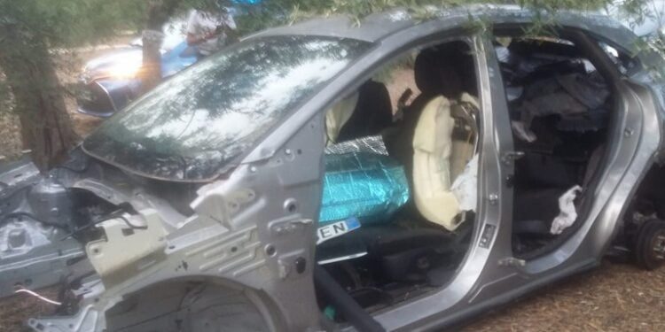 Auto cannibalizzata Terlizzi