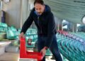 22 11 22 Avviati I Lavori Di Sostituzione Dei Seggiolini Della Tribuna Ovest Inferiore Dello Stadio San Nicola 3
