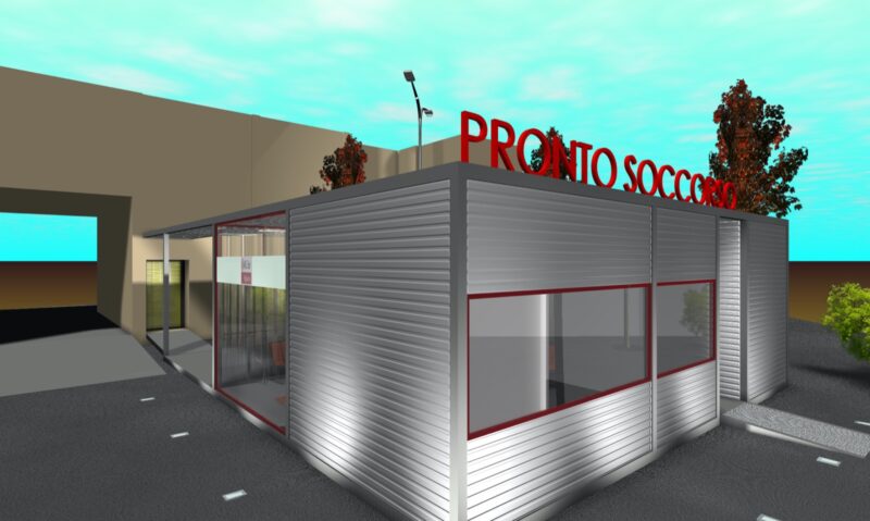 Rendering Pronto Soccorso Molfetta