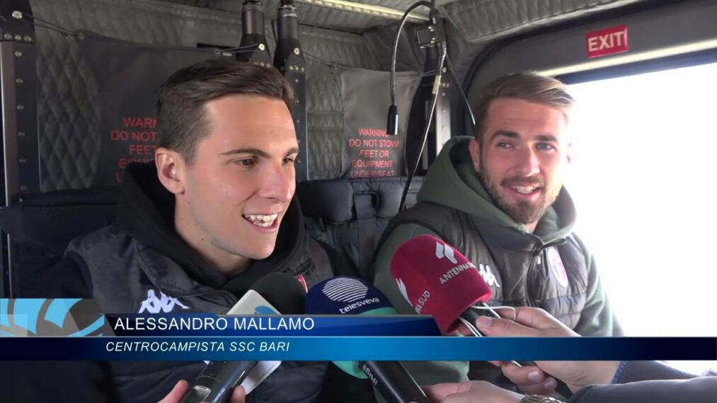 Ssc Bari, Mallamo E Ricci A Gioia Del Colle Per I 100 Anni Dell’aeronautica: “prendiamo Spunto Per Prendere Il Volo” – Video