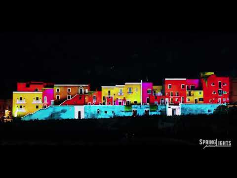 Monopoli, Torna La Magia Di Spring Lights Festival: L’evento Di Arte Digitale Che Racconta La Città – Video