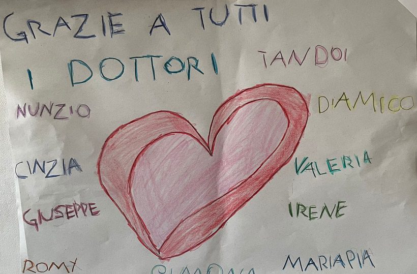 Disegno Ringraziamento Tandoi