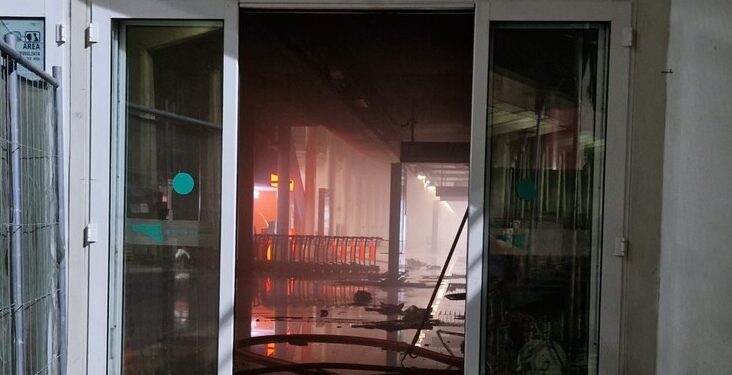 Incendio Aeroporto Catania