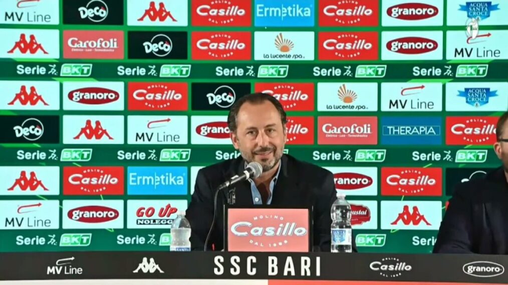 Ssc Bari, De Laurentiis: “puntiamo Ai Playoff. Mercato? In Arrivo 2 Attaccanti Importanti”