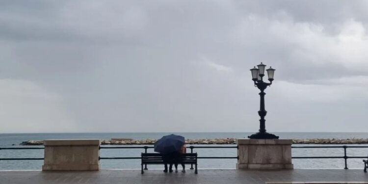 Pioggia lungomare
