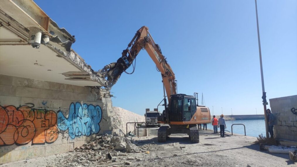 04 10 23 Riqualificazione Del Waterfront Di Bari Vecchia Iniziati I Lavori Per Nuove Barriere Frangiflutti Sul Molo Sant’antonio 3