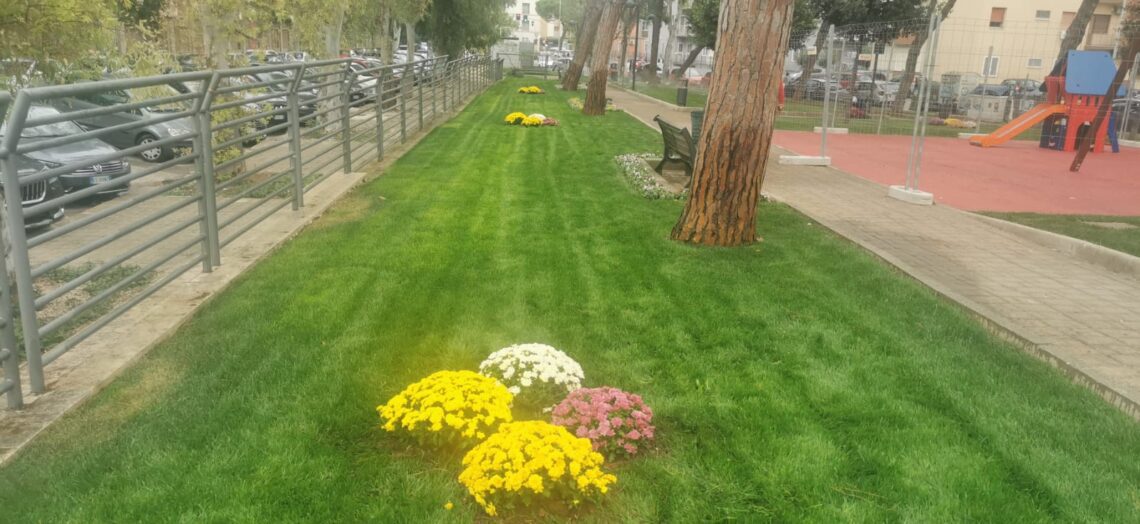 08 11 23 Questa Mattina La Riapertura Del Giardino Di Via Papa Pio Xii Al Termine Degli Iinterventi Di Riqualificazione 2