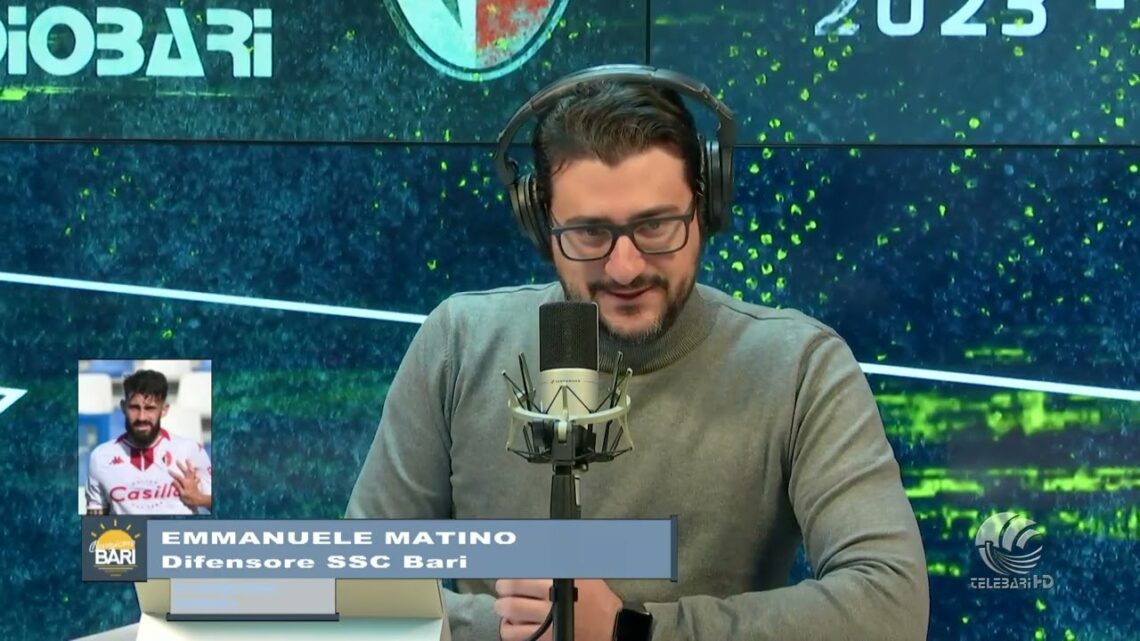 16 02 24 Sport Con Emmanuele Matino, Difensore Ssc Bari