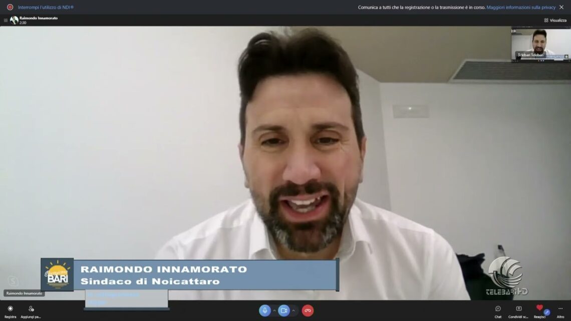 20 02 24 Area Metropolitana Con Raimondo Innamorato, Sindaco Di Noicattaro