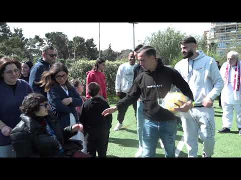 Ssc Bari, Calciatori In Visita Al Villaggio Berukha Per Gli Auguri Di Pasqua – Video