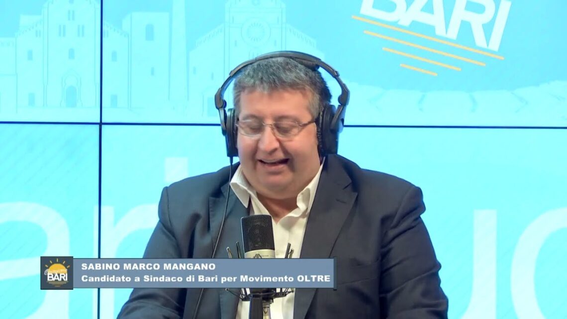 Mangano a Telebari: “Chiedo un confronto agli altri candidati sindaco e vorrei Carla Tedesco in giunta” – VIDEO